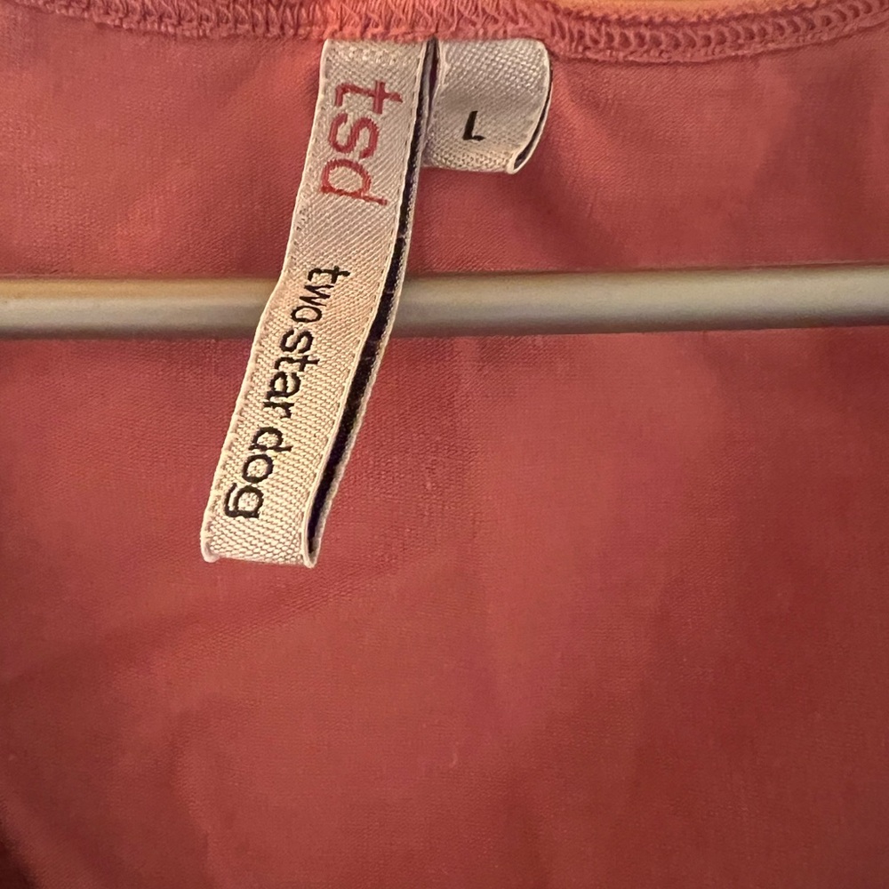 Two Star Dog (TSD) Mauve Sleeveless Top (L) - Picture 3 of 3